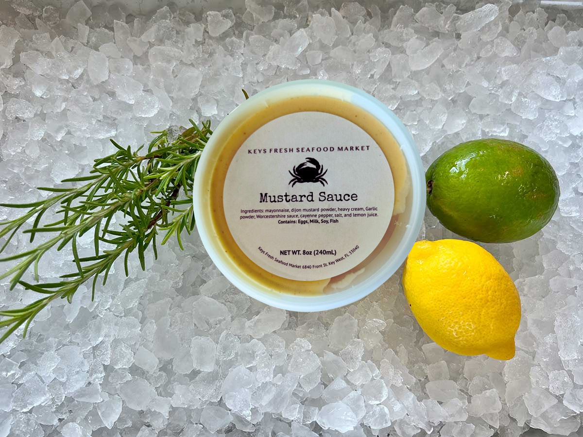 Stone Crab Party Platter - 6 Lb. Large Stone Crab + 2 Stone Crab Dips & 2 Mustard Sauce