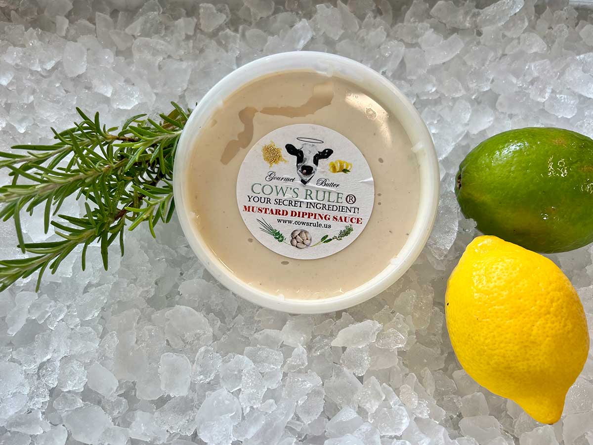 Cows Rule Mustard Dipping Sauce Keys Fresh Seafood