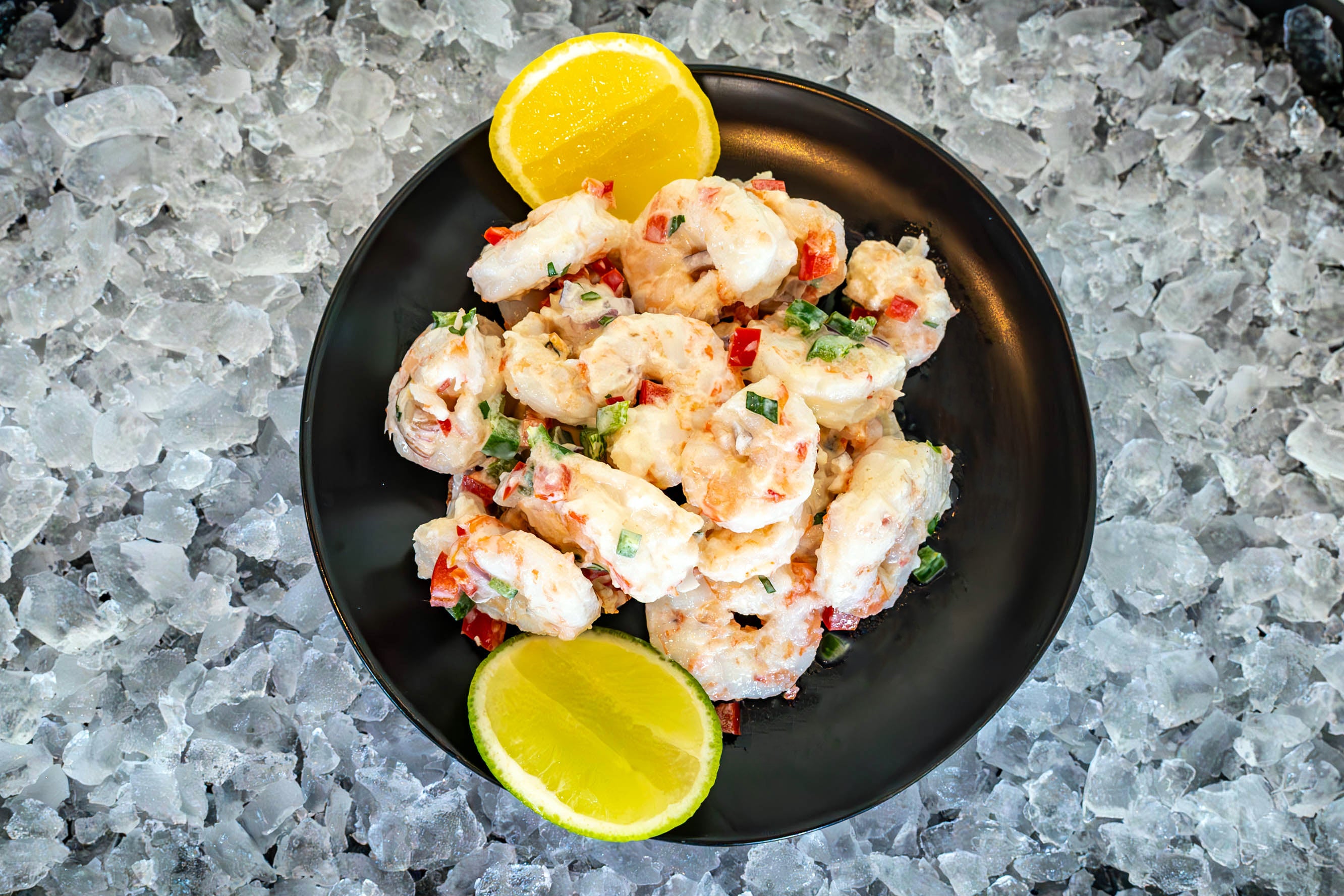 Wild-caught KW Pink Shrimp Salad