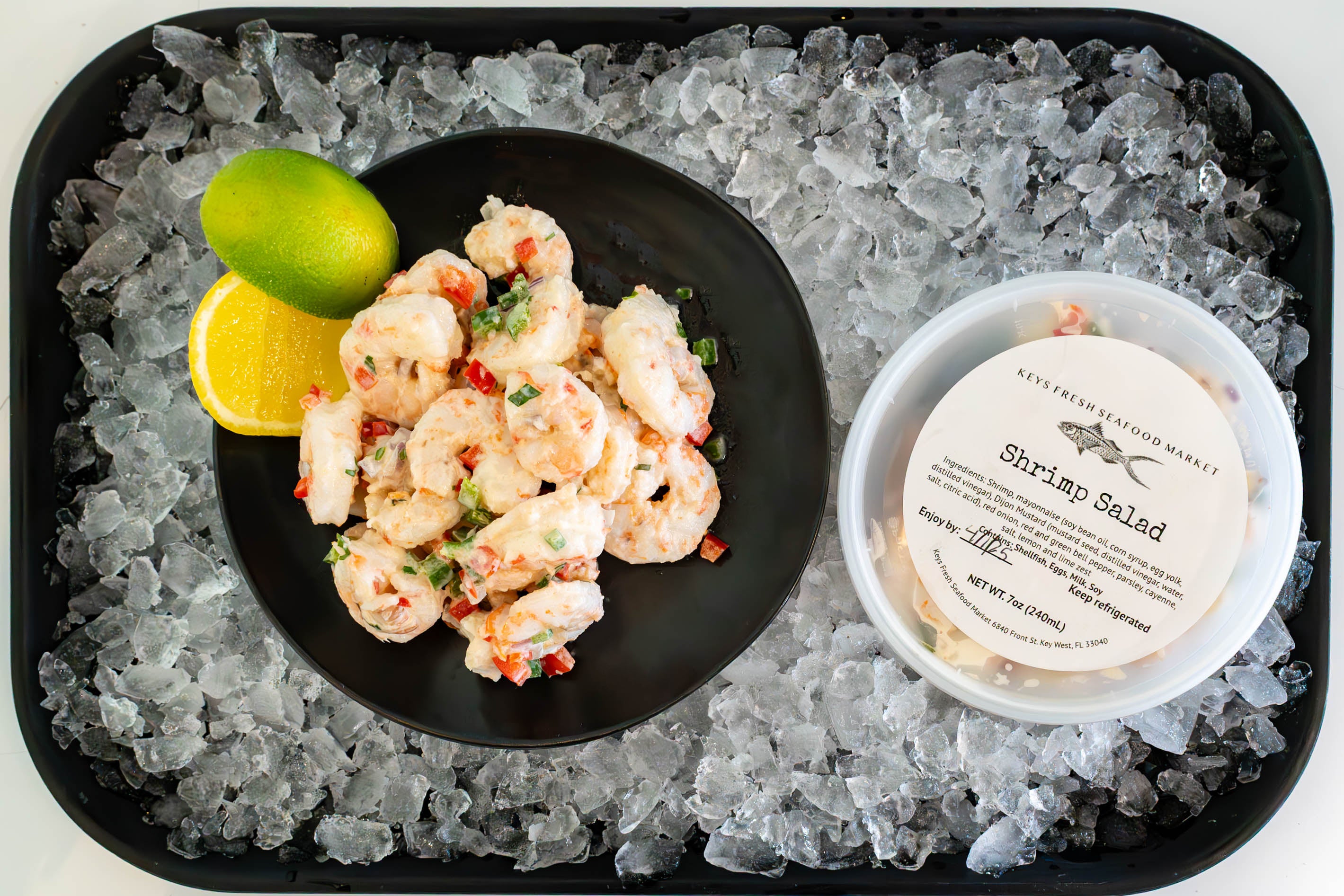 Wild-caught KW Pink Shrimp Salad